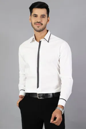 100% Premium Cotton White Shirt