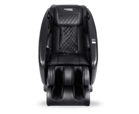 3D Electric Massage Chair Shiatsu SL Track Full Body 58 Air Bags Black