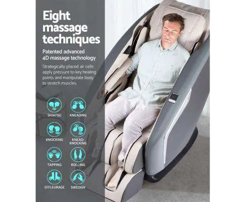 3D Electric Massage Chair Zero Gravity Recliner Head Massager Air Bag