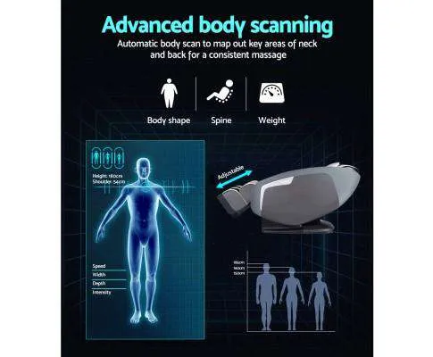 3D Electric Massage Chair Zero Gravity Recliner Head Massager Air Bag