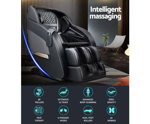 3D Electric Massage Chair Zero Gravity Recliner Shiatsu Back Heating Massager