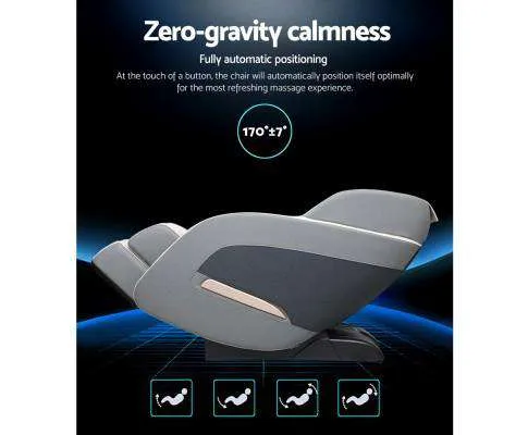 3D Electric Massage Chair Zero Gravity Recliner Shiatsu Kneading Back Massager