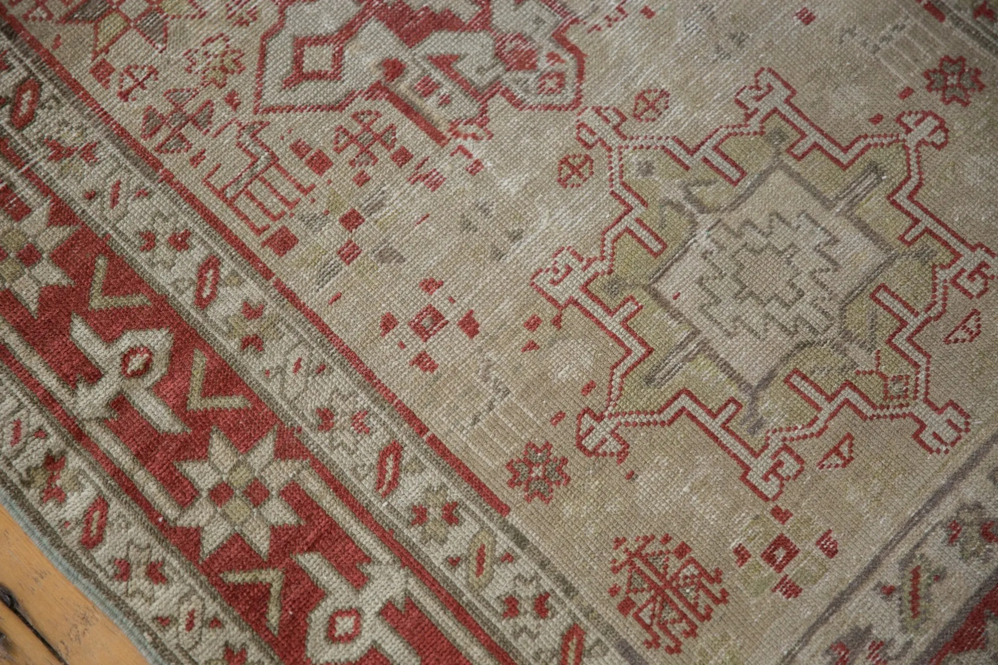 3x13 Vintage Distressed Karaja Rug Runner