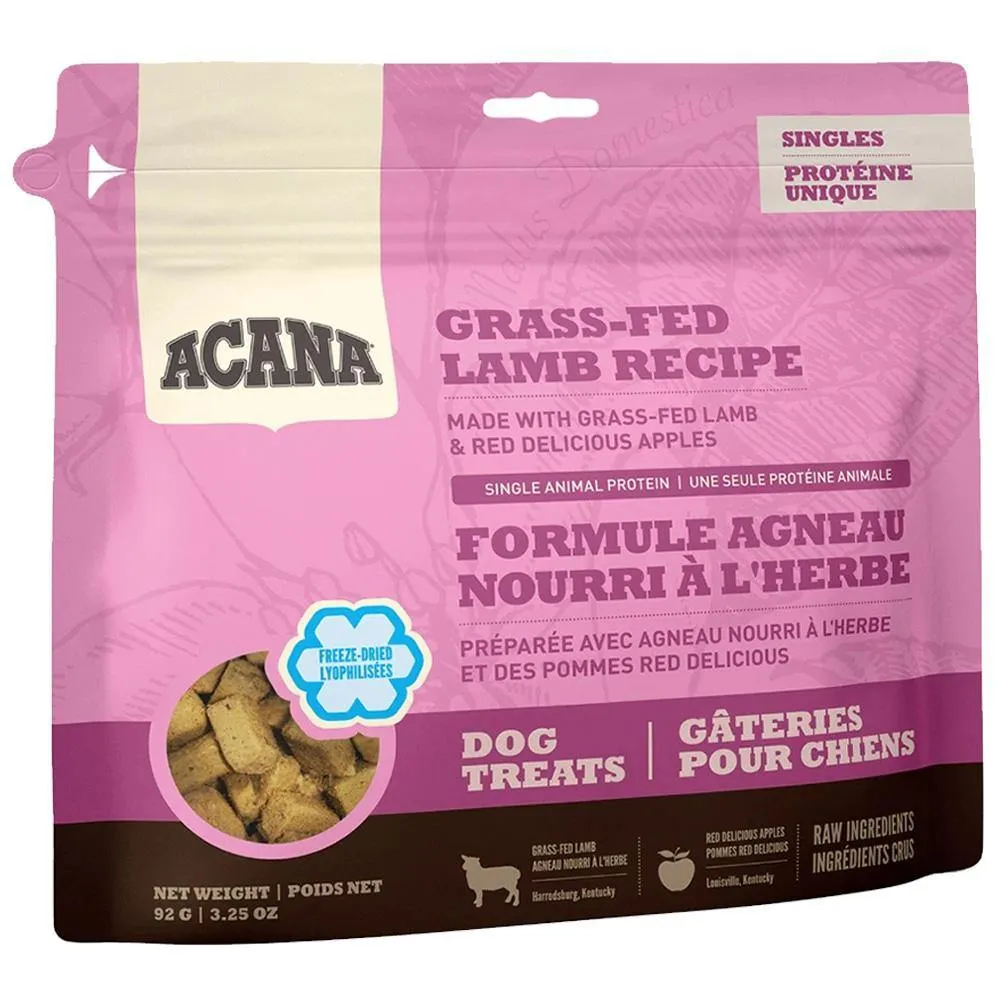 ACANA Grass-Fed Lamb Recipe Freeze-Dried Dog Treats (3.25-oz bag)