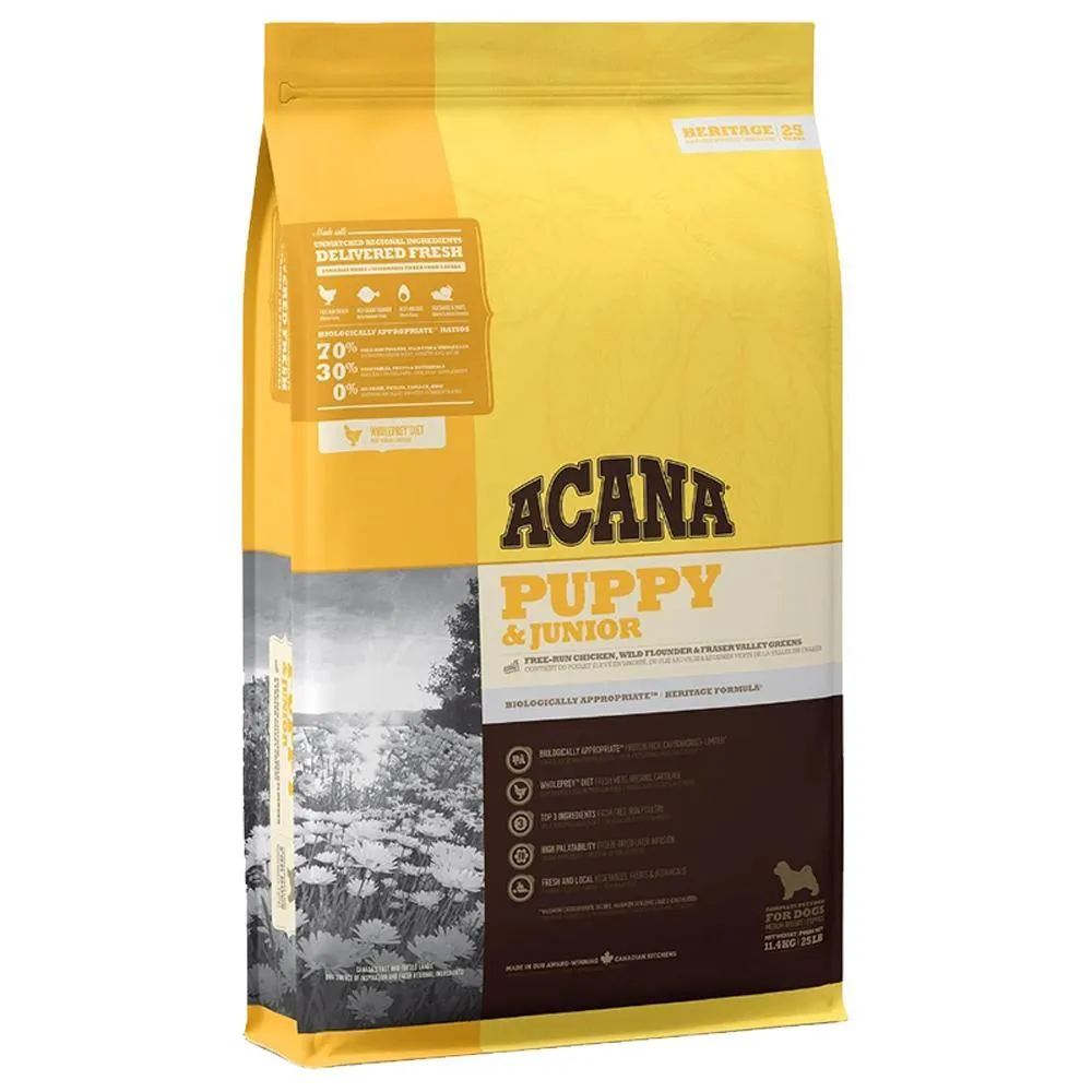 ACANA Puppy & Junior Grain-Free Dry Dog Food
