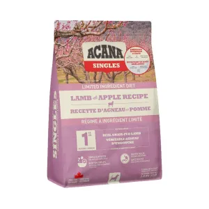 ACANA Singles Limited Ingredient Diet Lamb with Apple Recipe Grain-Free Dry Dog Food