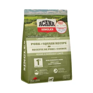 ACANA Singles Limited Ingredient Diet Pork with Squash Recipe Grain-Free Dry Dog Food