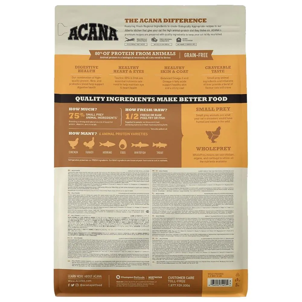 ACANA Wild Prairie Dry Cat Food