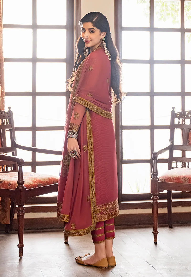 AJKM-06 | Asim Jofa Eid Festive 2023 | Unstitched Organza Net Suits
