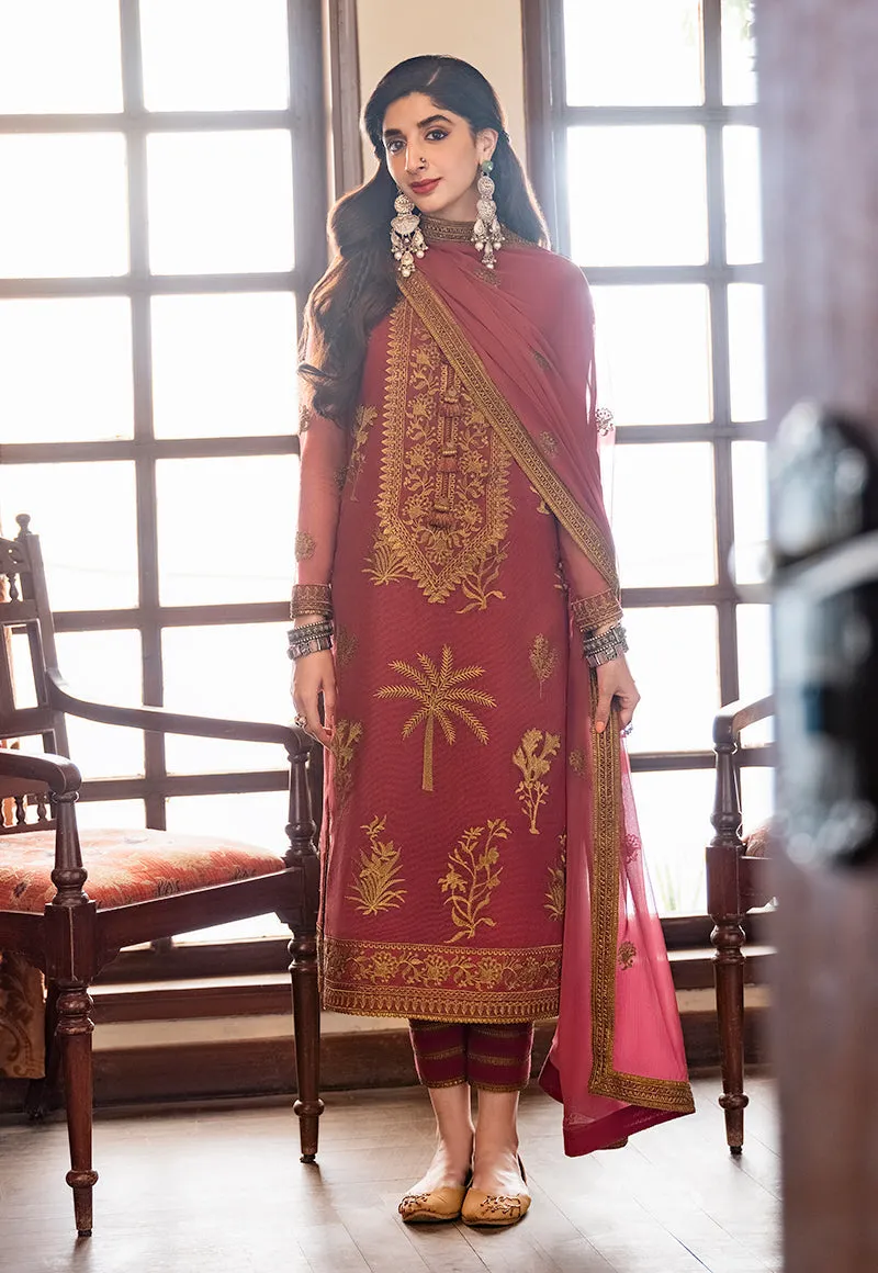 AJKM-06 | Asim Jofa Eid Festive 2023 | Unstitched Organza Net Suits