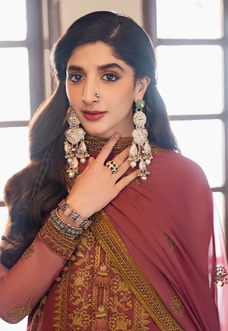 AJKM-06 | Asim Jofa Eid Festive 2023 | Unstitched Organza Net Suits