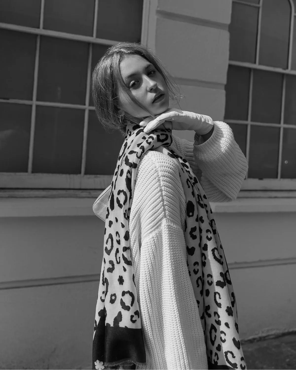 ALFI SCARF - MERINO WOOL