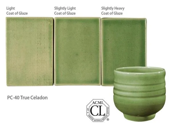 AMACO Potters Choice HF Glaze True Celadon
