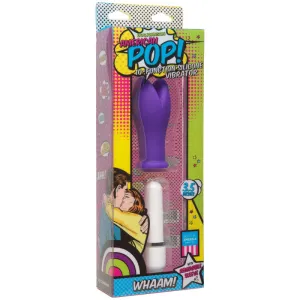 American Pop! Whaam! 10 Function Silicone Vibrator - Purple