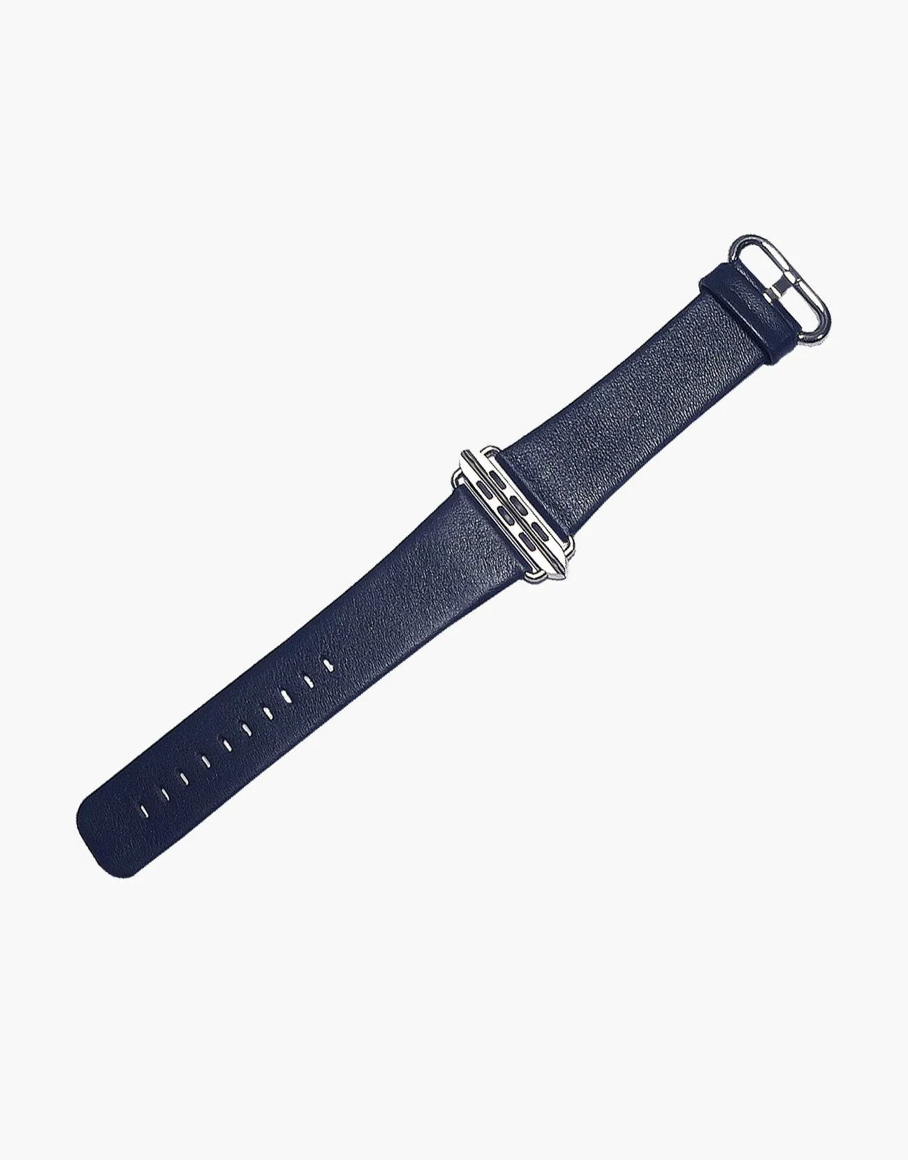 Apple iWatch Style Straps Blue Navy Smooth Calf leather by LUX