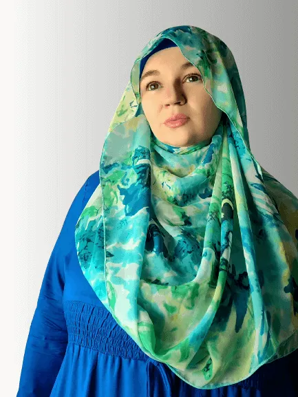 AQUA SERENITY HIJAB
