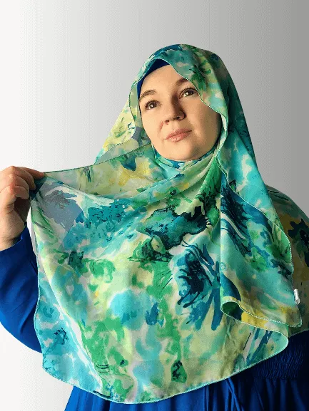 AQUA SERENITY HIJAB