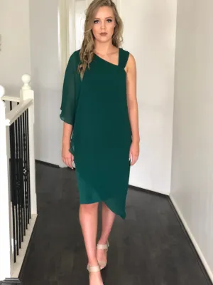 Ariel Emerald Evening Dress