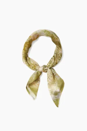 AVOCADO TIE DYE BANDANA