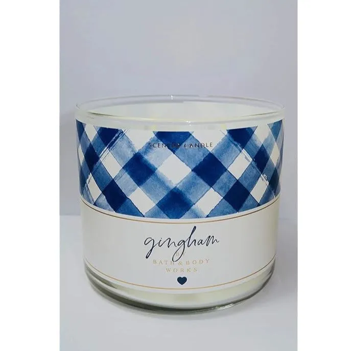 Bath & Body Works Gingham Scented Candle 411g
