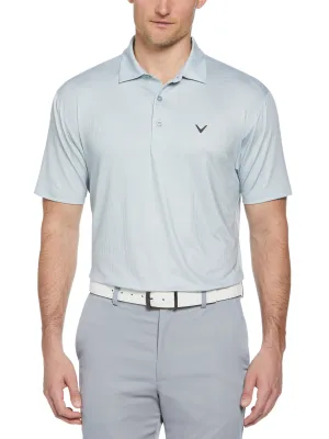 Big & Tall Gingham Print Golf Polo