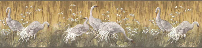 Bird Heron GB35092 Wallpaper Border