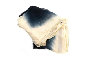 Black Ombre Chiffon Dupatta - Scarf