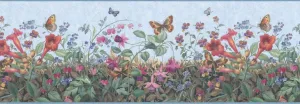 Bluebell Bellflower 222B49516 Wallpaper Border