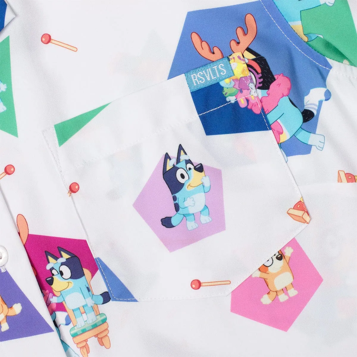 Bluey "Magic Xylophone" – Women's KUNUFLEX Short Sleeve Shirt