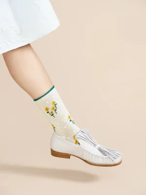 Bountiful Bouquet Crew Socks