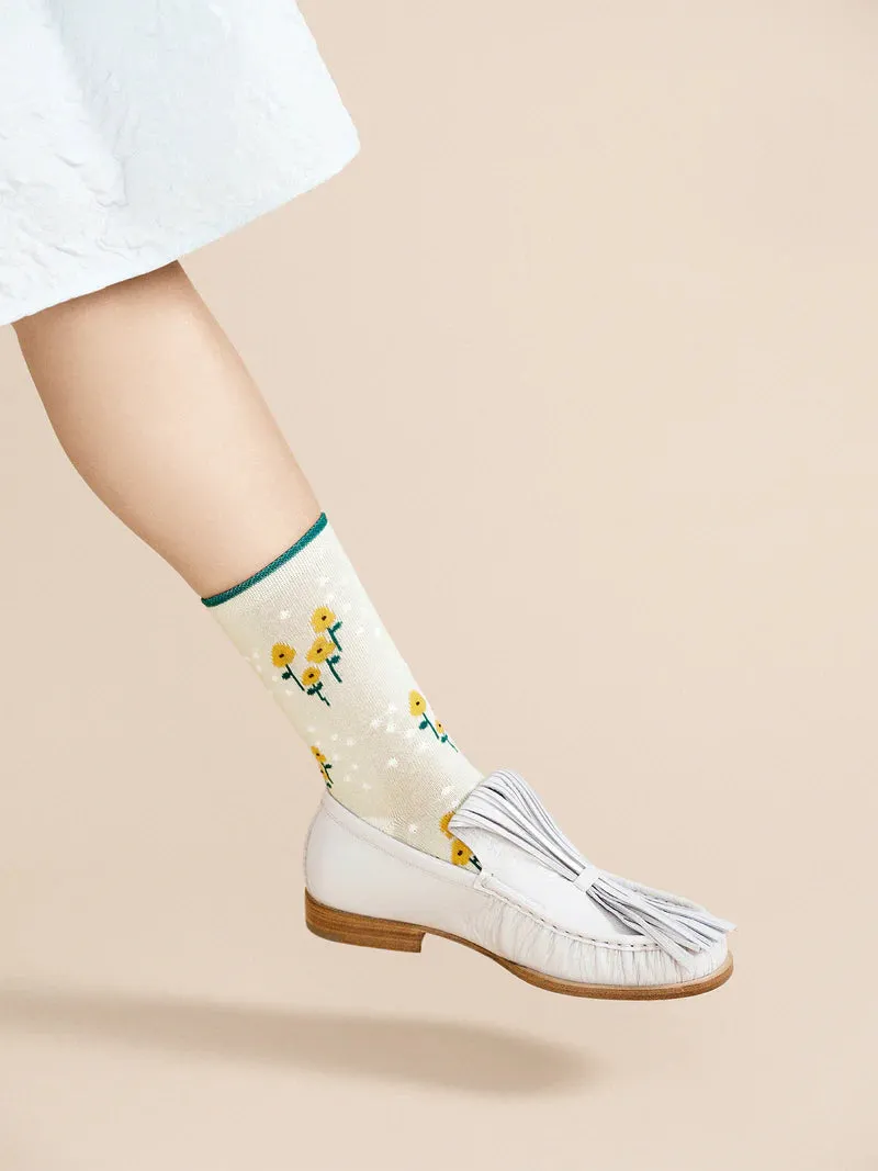 Bountiful Bouquet Crew Socks