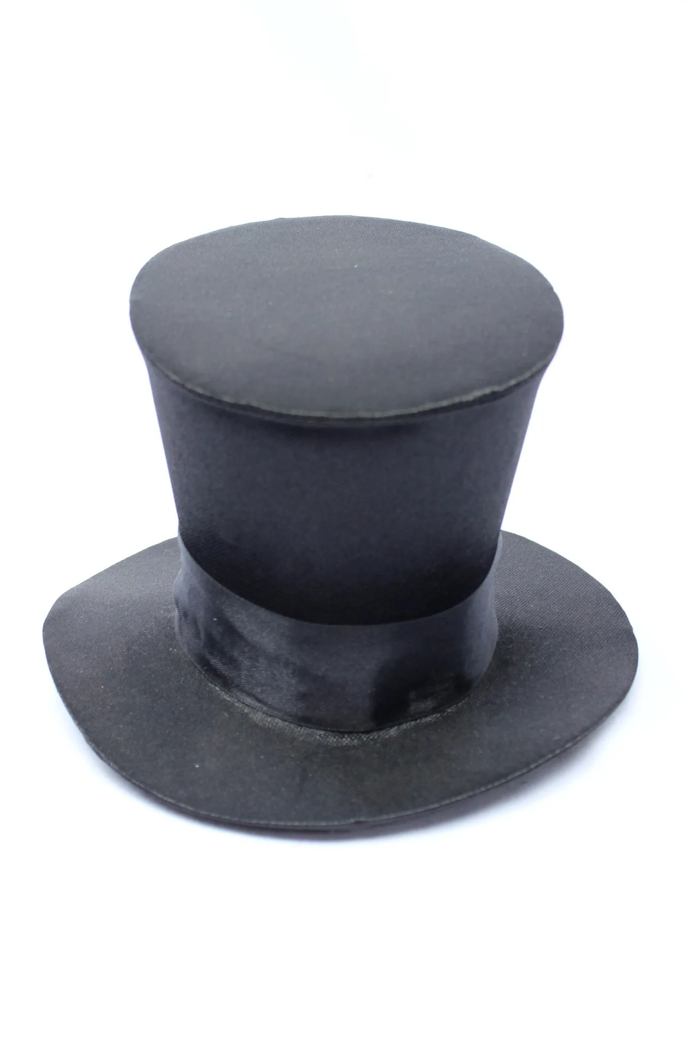 Burlesque Satin Mini Top Hat