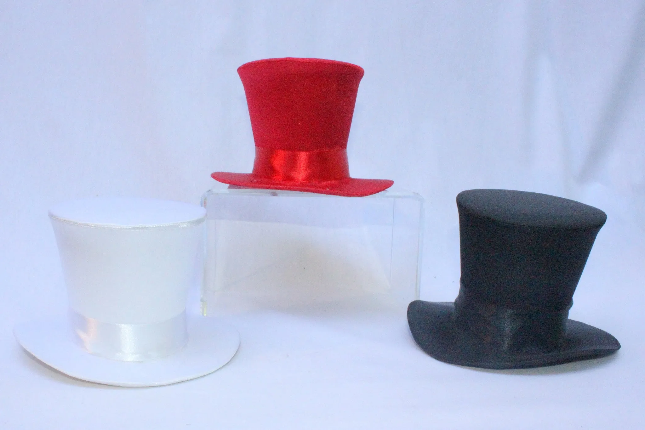 Burlesque Satin Mini Top Hat