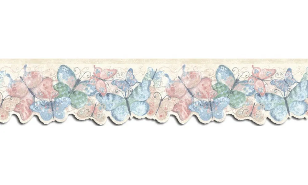 Butterfly SU75928DC Wallpaper Border