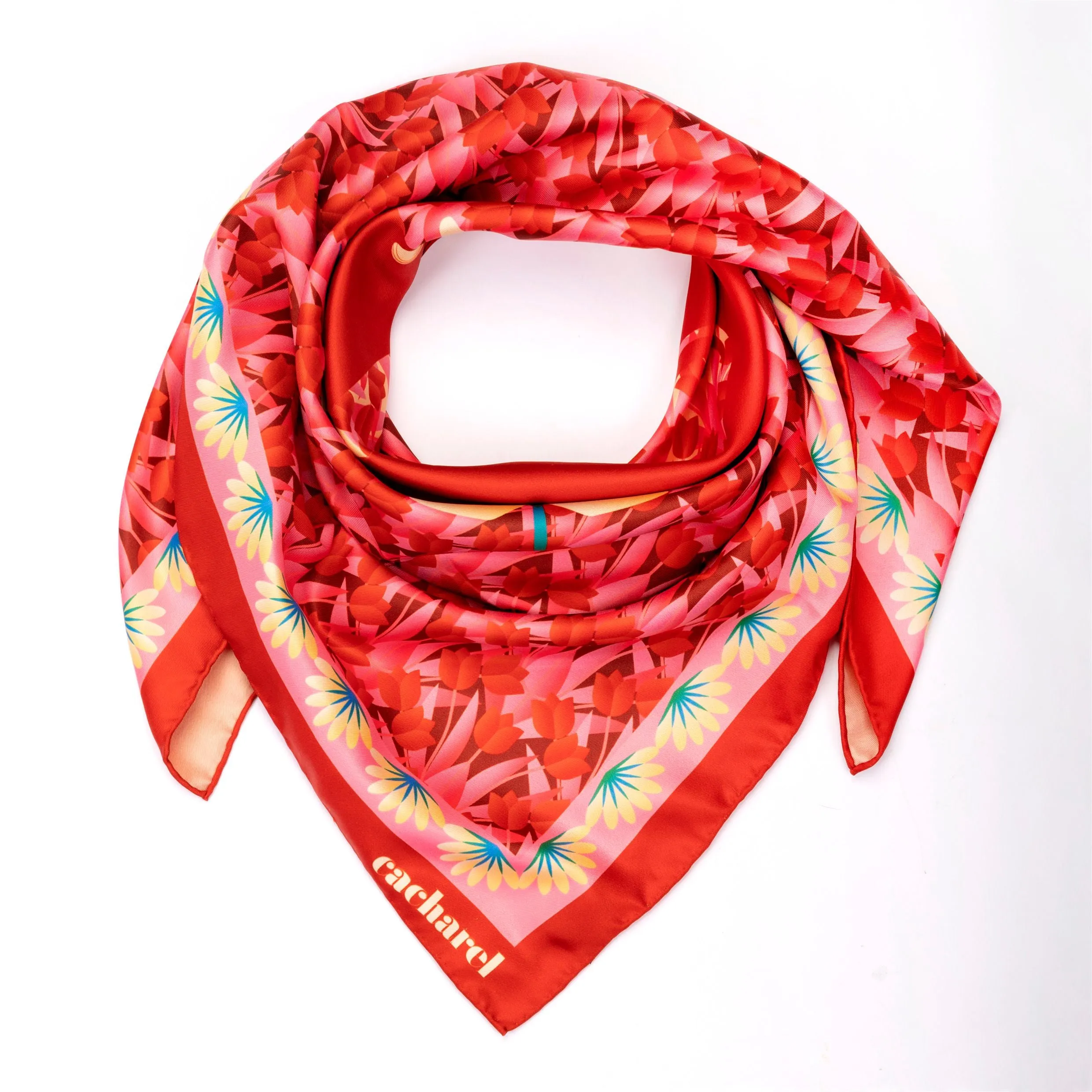 Cacharel CFL333P-Scarf Albane Red