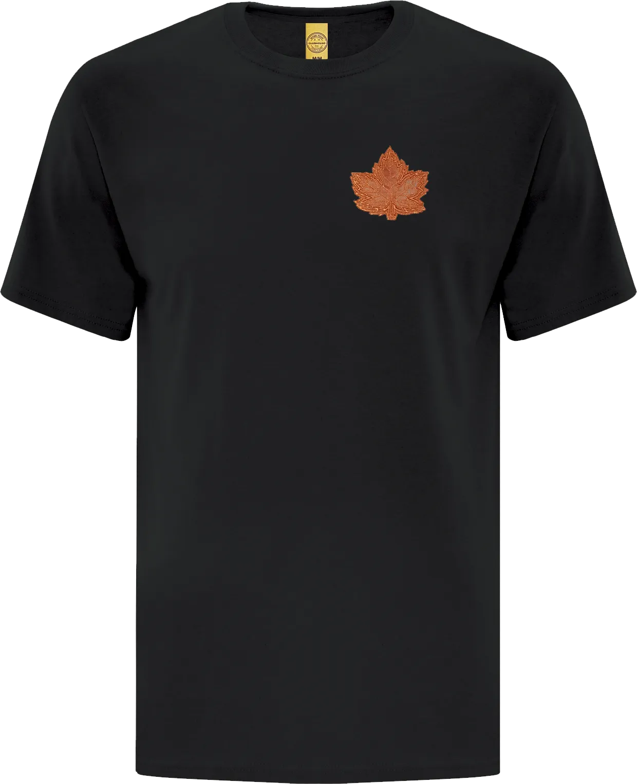Canada Mighty Maple T-Shirt Black Copper Tonal