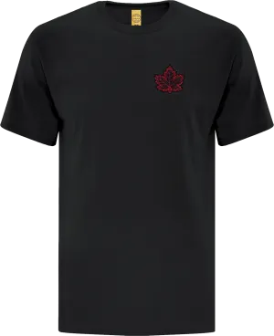 Canada Mighty Maple T-Shirt Black Red
