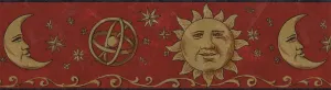 Celestian Moon BW77430 Wallpaper Border