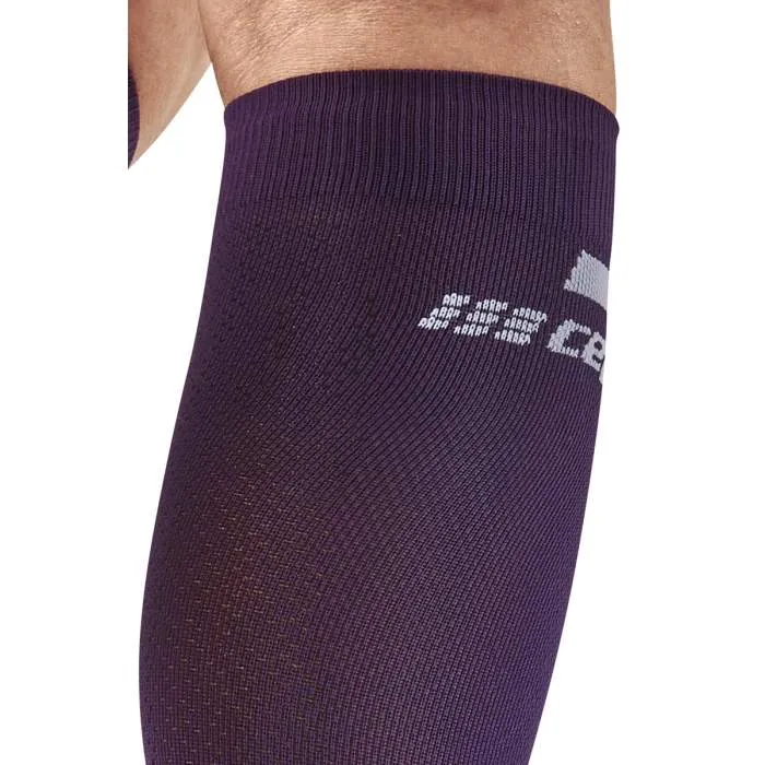 CEP Women's The Run Socks Tall V4 -  Violet/Black ( WP20SR )