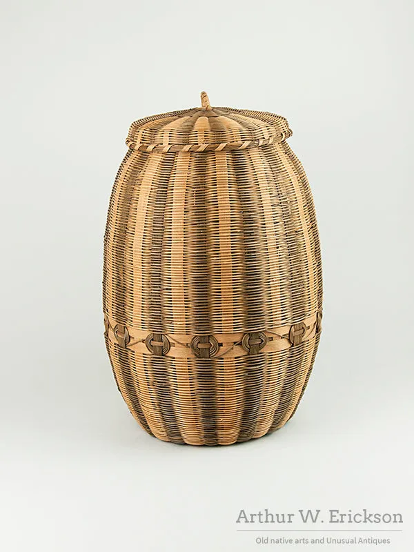 Cherokee Basket by Nancy Conseen