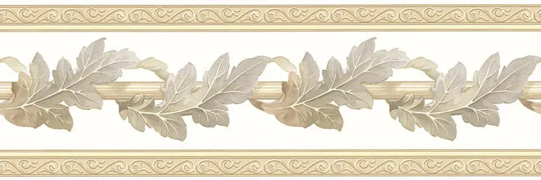 Classic Leaves FX73816 Wallpaper Border