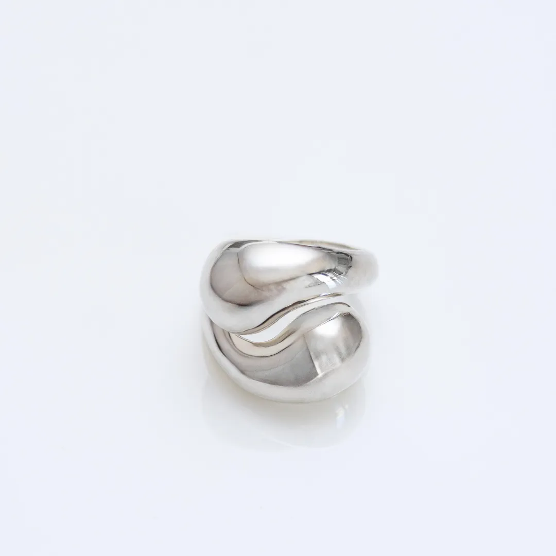 COCOON MERGE  Ring: Sterling silver