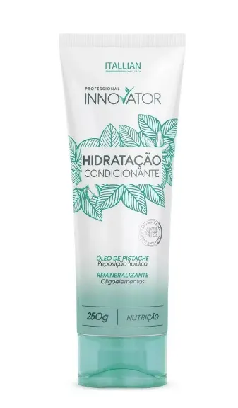 Condition Hydration Remineralizing Pistachio Oil Mask 250g - Itallian Hair Tech