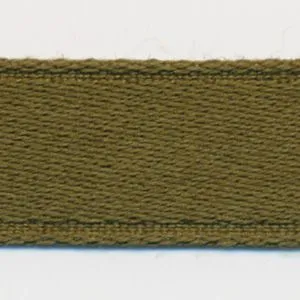 Cotton Single-Face Satin Ribbon #71 Olive