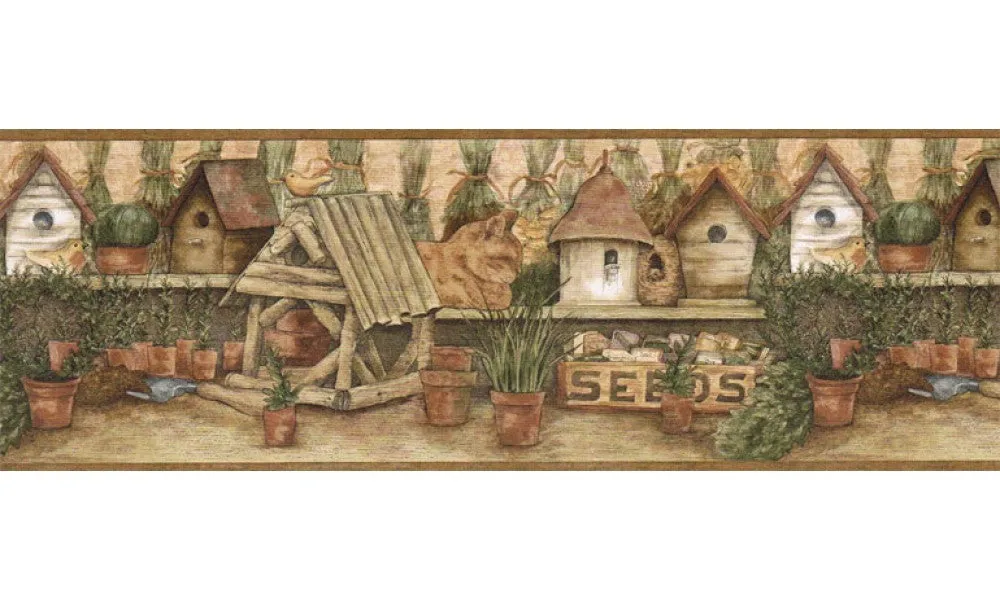 Country ACS59035B Wallpaper Border