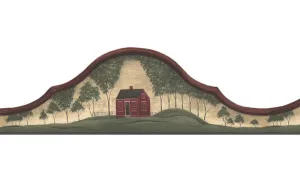Country AP75663DC Wallpaper Border
