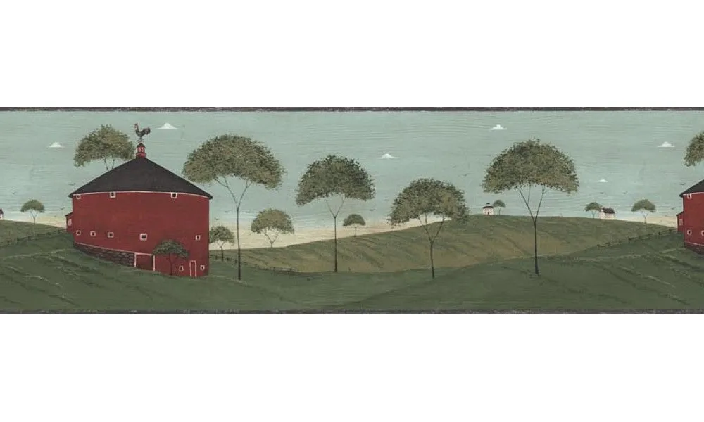 Country AP75680 Wallpaper Border