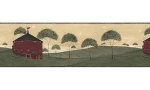 Country AP75681 Wallpaper Border