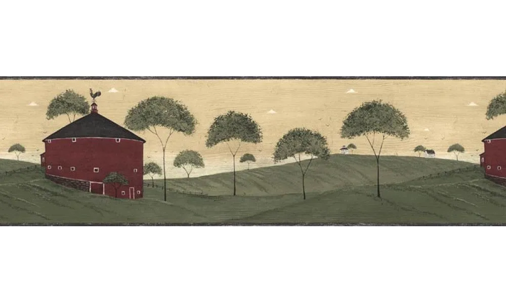 Country AP75681 Wallpaper Border