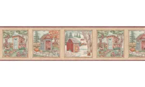 Country b6051STN Wallpaper Border